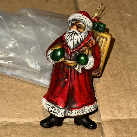 12x Vintage Plastic Old World Santa Christmas Ornaments - Picture 13 of 13